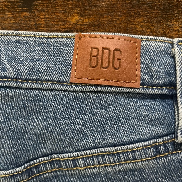 BDG Classic Blue Denim Pants Girlfriend High Rise - Picture 4 of 8